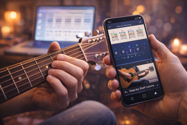 Aplicativos para Tocar Violão: 4 Melhores Opções para Aprender no Celular