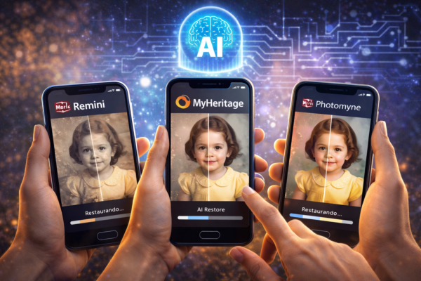 Aplicativos com Inteligência Artificial que Restauram Fotos