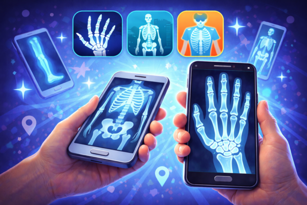 Aplicativos de Raio-X no Celular