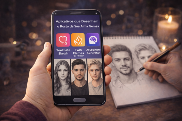 Aplicativos que Desenham o Rosto da Sua Alma Gêmea