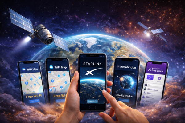 5 Melhores Apps para Ter Internet de Graça via Satélite