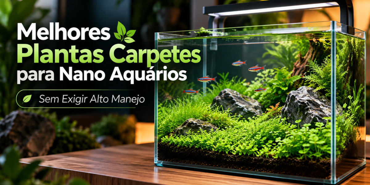 Top 7 Melhores Plantas Carpetes para Nano Aquários (Sem Exigir Alto Manejo)